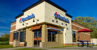 exterior view of a Domino's Franchise Sub Shop